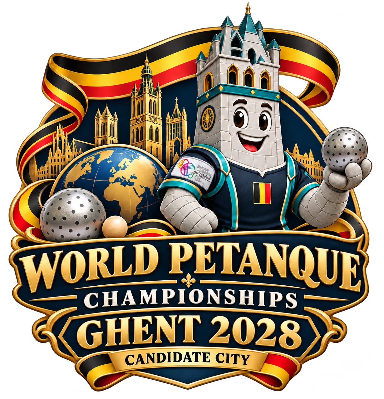 World Petanque Championships — Ghent 2028 — Candidate City